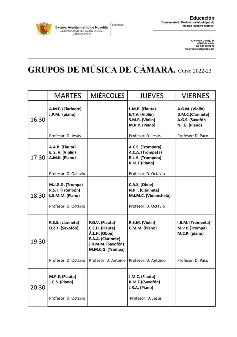 Horario-Musica-de-Camara.-Curso-22-23