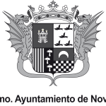 Escudo-Novelda-leyenda-bn-cast